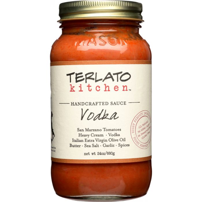 TERLATO KITCHEN: Sauce Vodka Small Batch, 24 oz