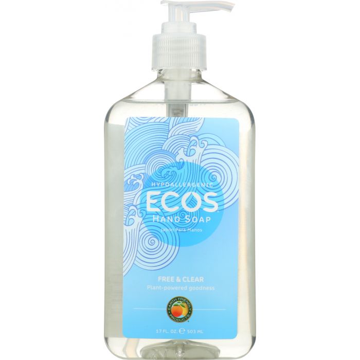 EARTH FRIENDLY: Handsoap Free & Clear, 17 oz