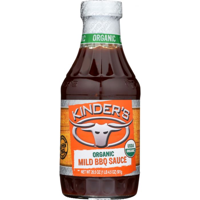 KINDERS: Organic Mild BBQ Sauce, 20.5 oz