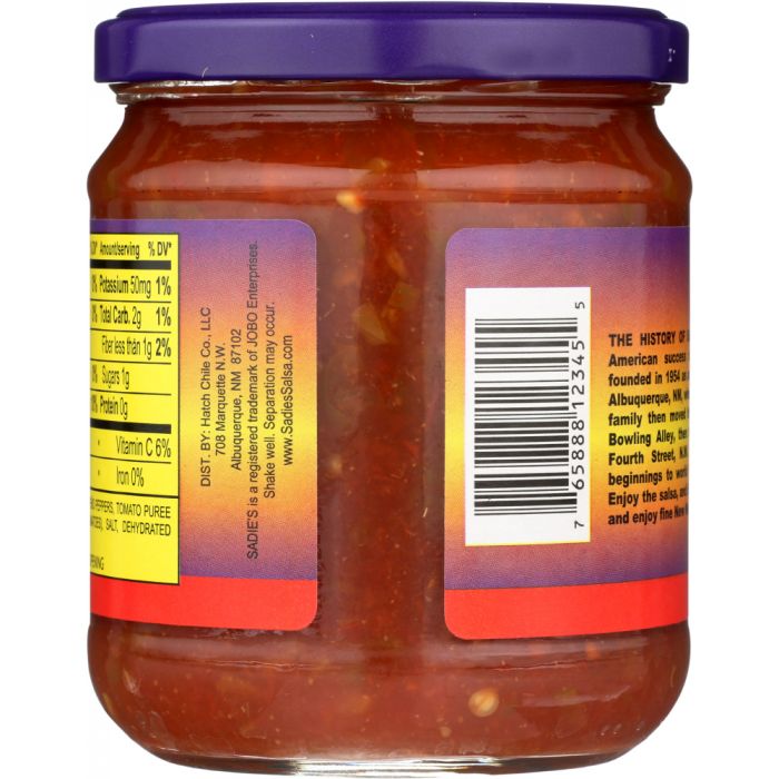 SADIE'S: Hot Salsa, 16 oz