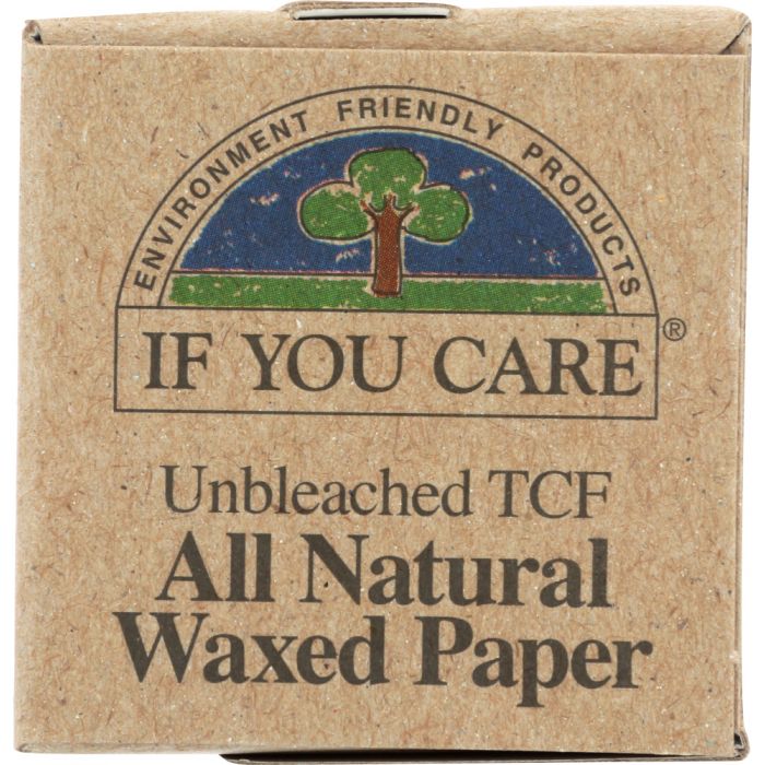 IF YOU CARE: All Natural Waxed Paper 75 sq ft, 1 Ea