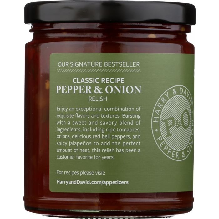 HARRY & DAVID: Pepper and Onion Relish, 10 oz