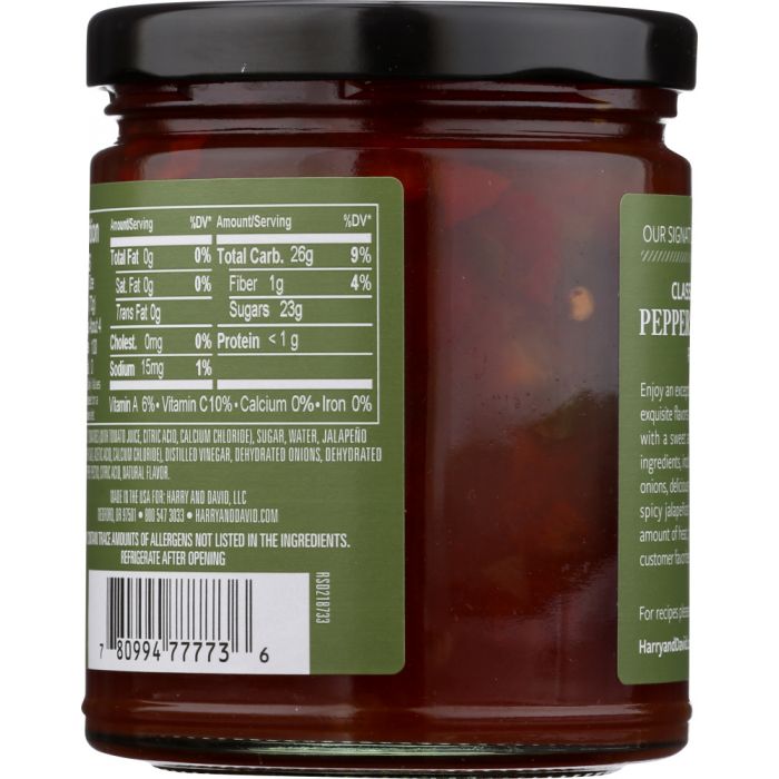 HARRY & DAVID: Pepper and Onion Relish, 10 oz