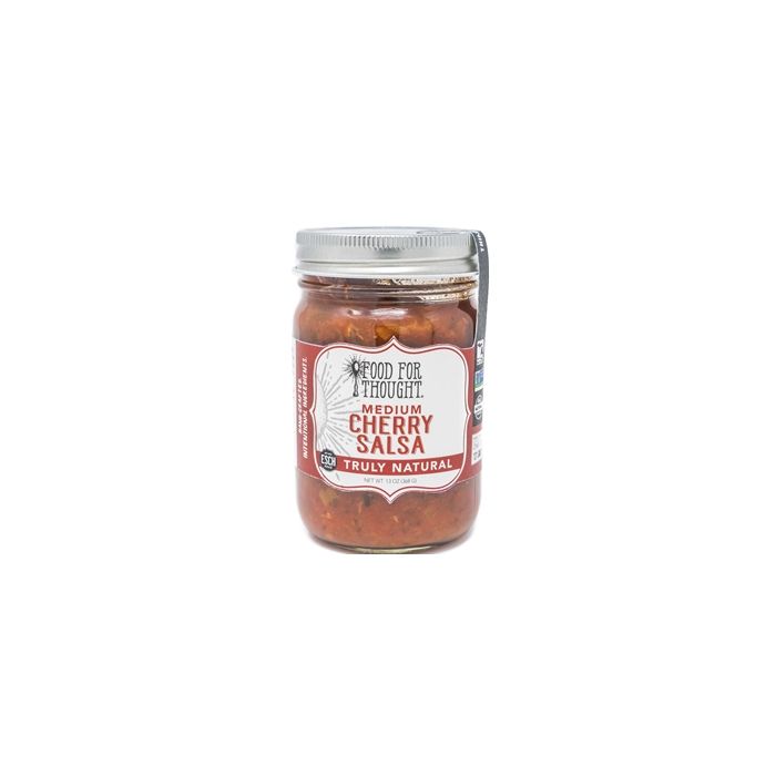 FOOD FOR THOUGHT: Salsa Medium Cherry, 13 oz