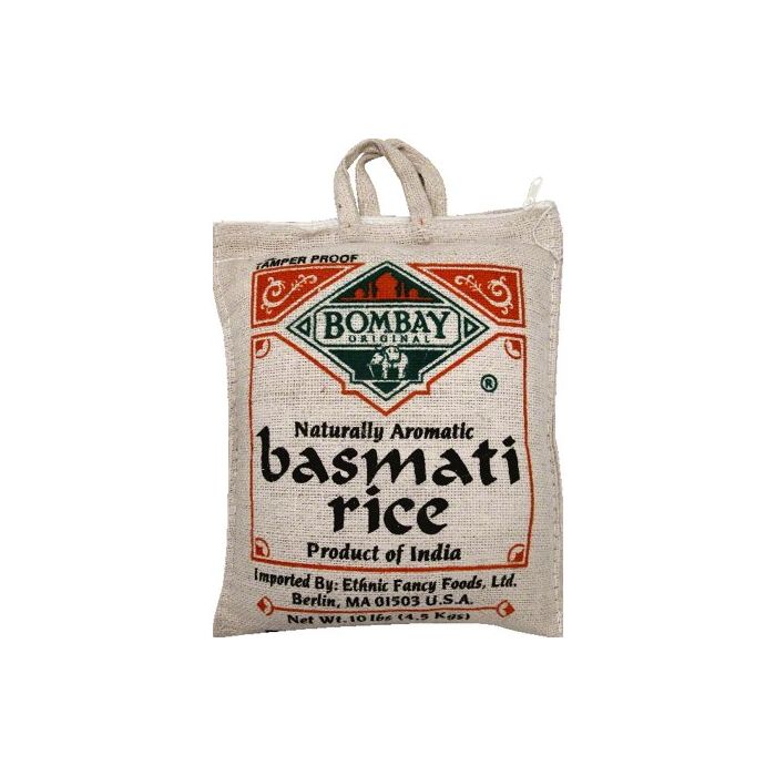 BOMBAY: Rice Basmati White, 10 lb