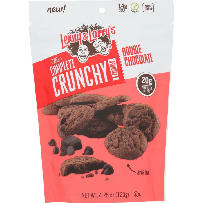 LENNY & LARRYS: Cookie Double Chocolate Crunchy, 4.25 oz