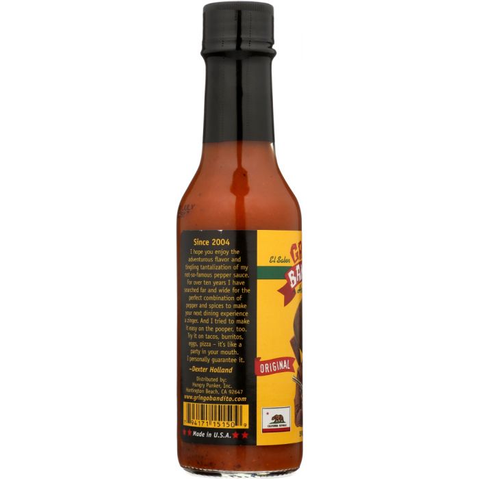 GRINGO BANDITO: Hot Sauce, 5 fl oz