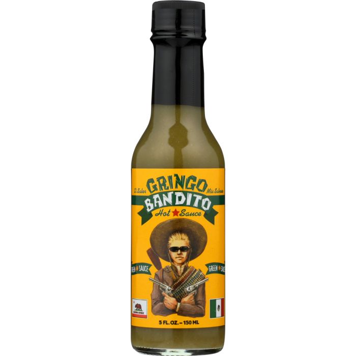 GRINGO BANDITO: Green Hot Sauce, 5 fl oz