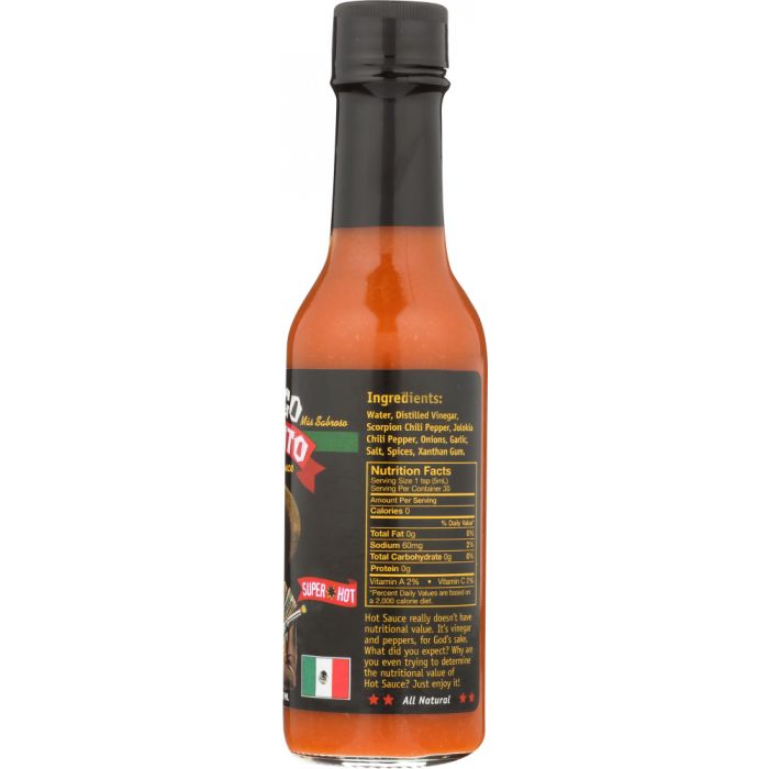 GRINGO BANDITO: Super Hot Sauce, 5 fl oz