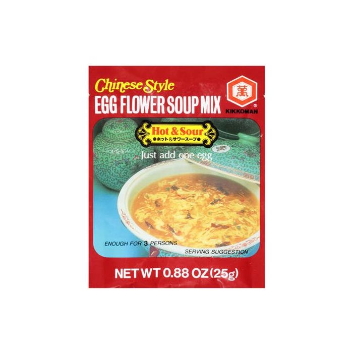 KIKKOMAN: Soup Egg Flower Hot & Sour, .88 oz