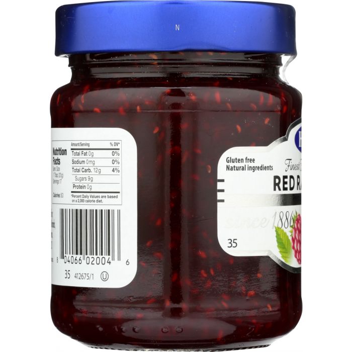 HERO: Fruit Spread Raspberry, 12 oz