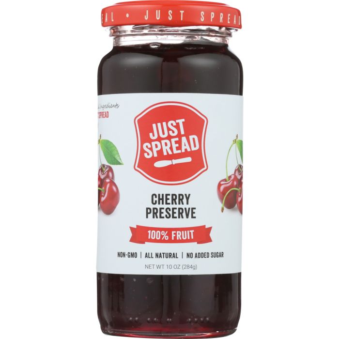 JUST SPREAD: Cherry Preserve Spread, 10 oz