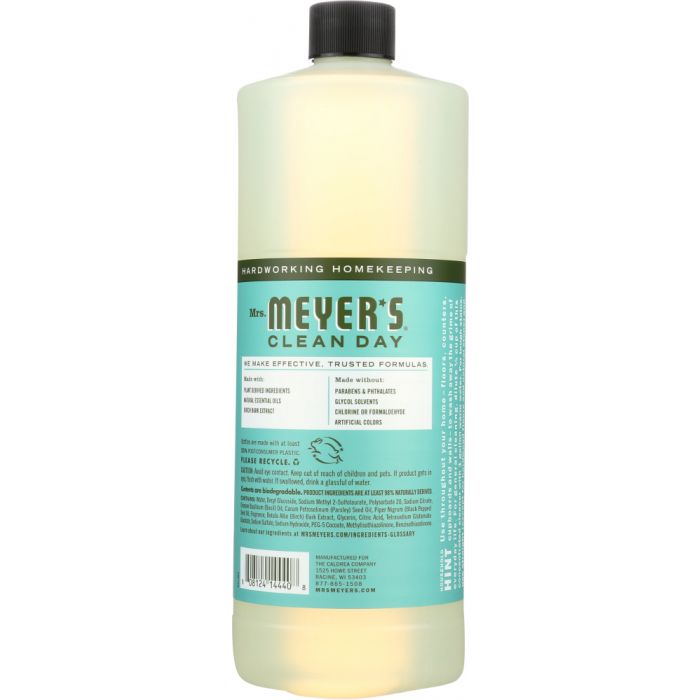 MRS. MEYER'S: Multi-Surface Concentrate Basil Scent, 32 oz