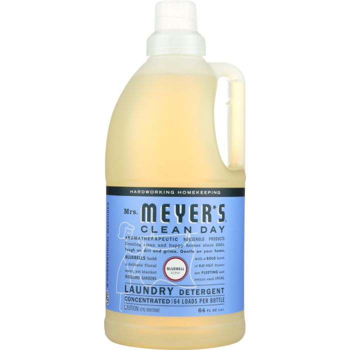 MRS MEYERS CLEAN DAY: Laundry Detergent Bluebell, 64 oz