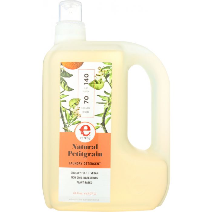 EARTHY: Laundry Detergent Petitgrain, 70 oz