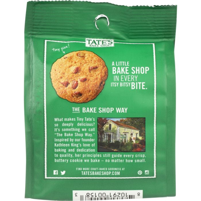 TATES: Tiny Chocolate Chip Cookies, 1 oz