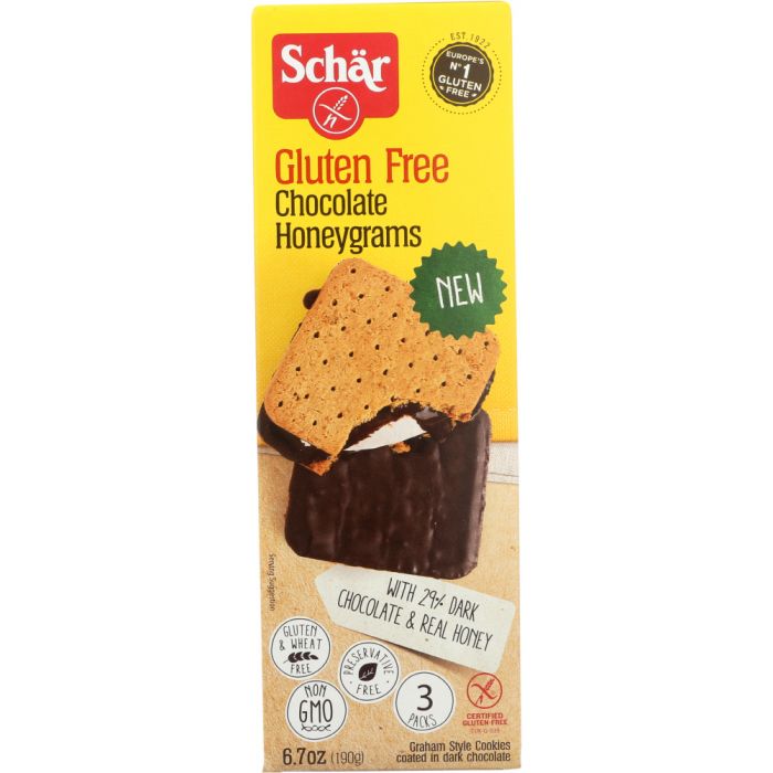 SCHAR: Cookie Chocolate Honeygram, 6.7 oz