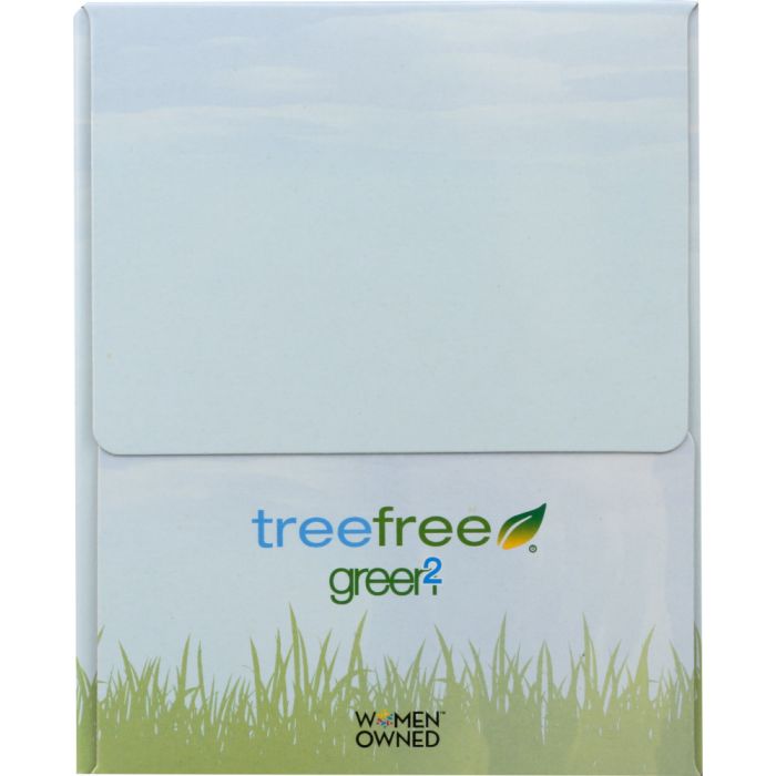 GREEN2: Tree Free Sugar Cane & Bamboo 2 Ply Tissues, 90 pc