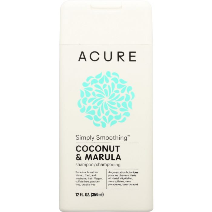 ACURE: Simply Smoothing Shampoo Coconut & Marula, 12 fl oz