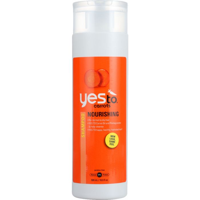 YES TO: Carrots Shampoo Nourishing for Normal to Dry Hair, 16.9 oz