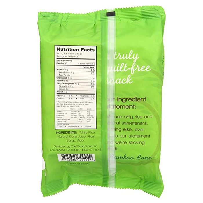 BAMBOO LANE: Snack Rice Puffed With Sweetness, 3.5 oz