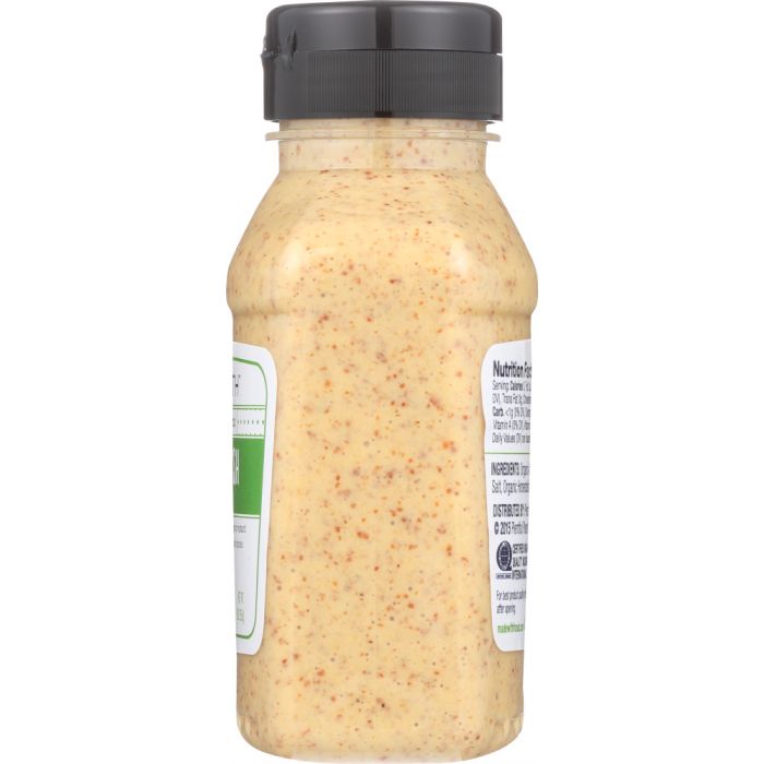 MADE WITH: Organic Horseradish Mustard, 9 oz