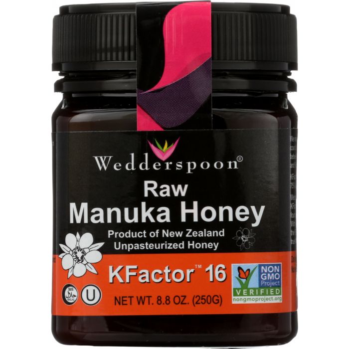 WEDDERSPOON: Honey Raw Manuka K Factor 16, 8.8 oz