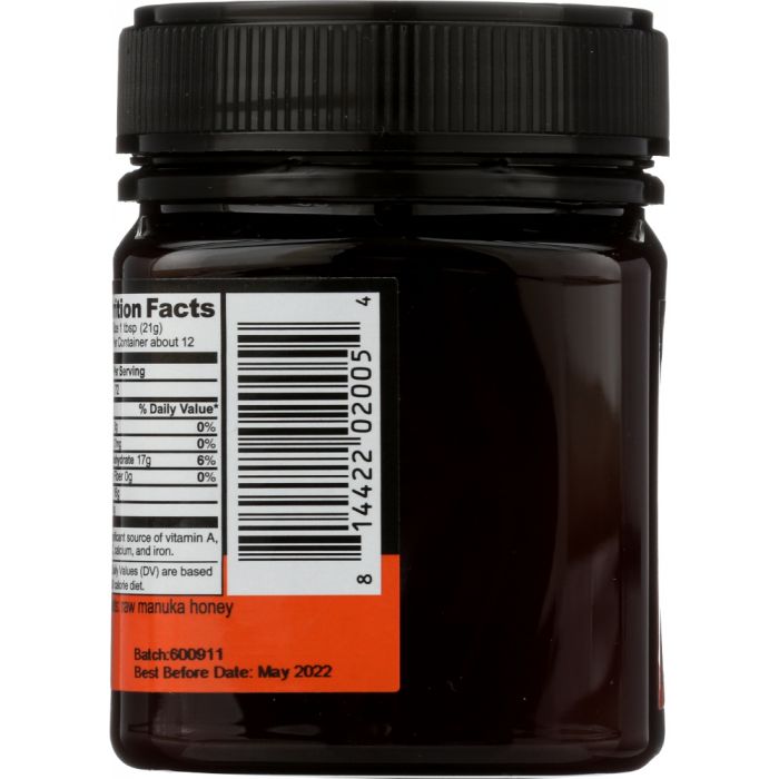 WEDDERSPOON: Honey Raw Manuka K Factor 16, 8.8 oz