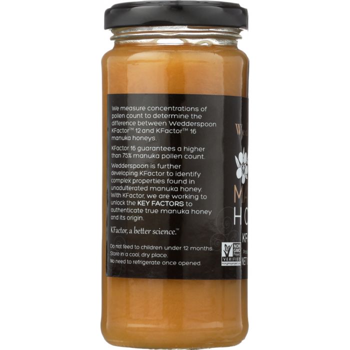 WEDDERSPOON: Honey Raw Manuka, 11.5 oz