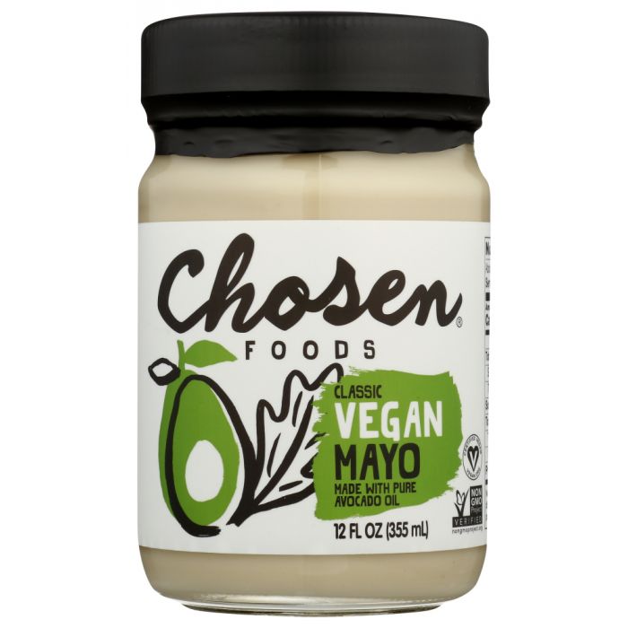 CHOSEN FOODS: Vegan Avocado Oil Mayo, 12 oz