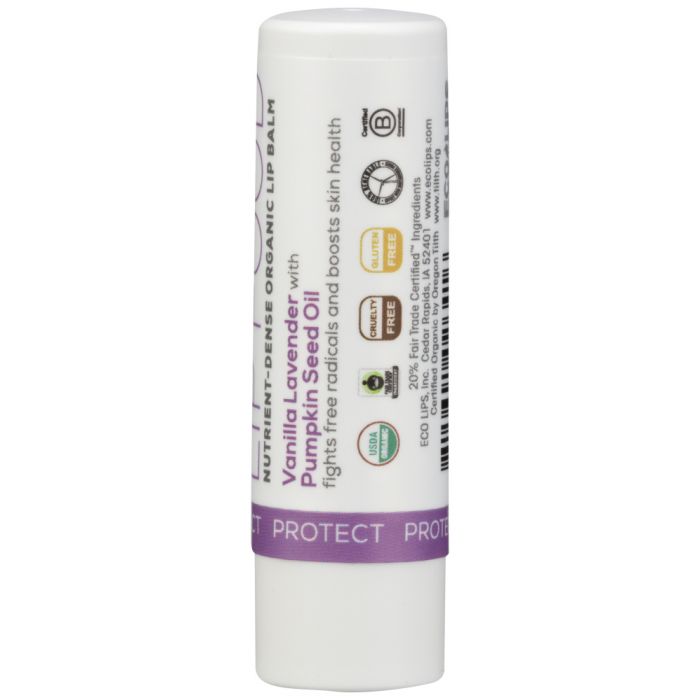 ECO LIPS: Lip Food Nutrient-Dense Organic Balm, 0.15 oz