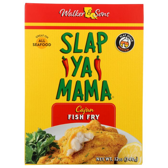 SLAP YA MAMA: Seasoning Fish Fry Cajun, 12 oz