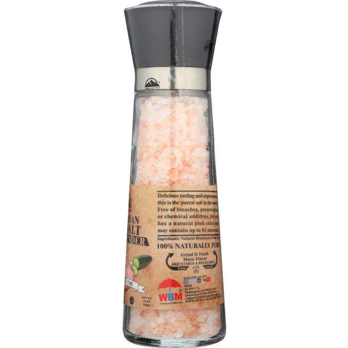 HIMALAYAN CHEF: Grinder Salt Himalayan Pink Re, 13 oz