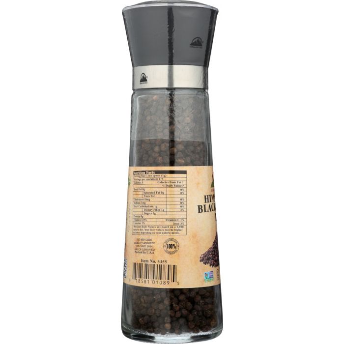 HIMALAYAN CHEF: Pepper Himalayan Black Tall, 6.4 oz