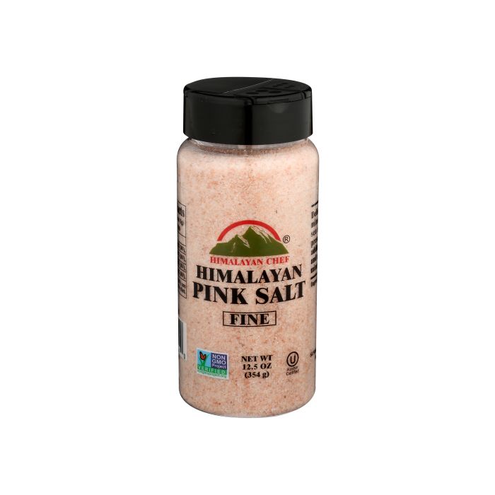 HIMALAYAN CHEF: Salt Plstc Shkr Pnk Fine, 12.5 oz