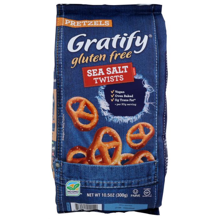 GRATIFY: Pretzel Twist Gluten Free, 10.5 oz