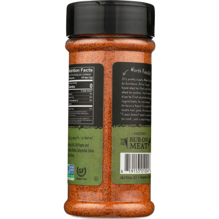 RUFUS TEAGUE: Meat Rub Original, 6.5 oz