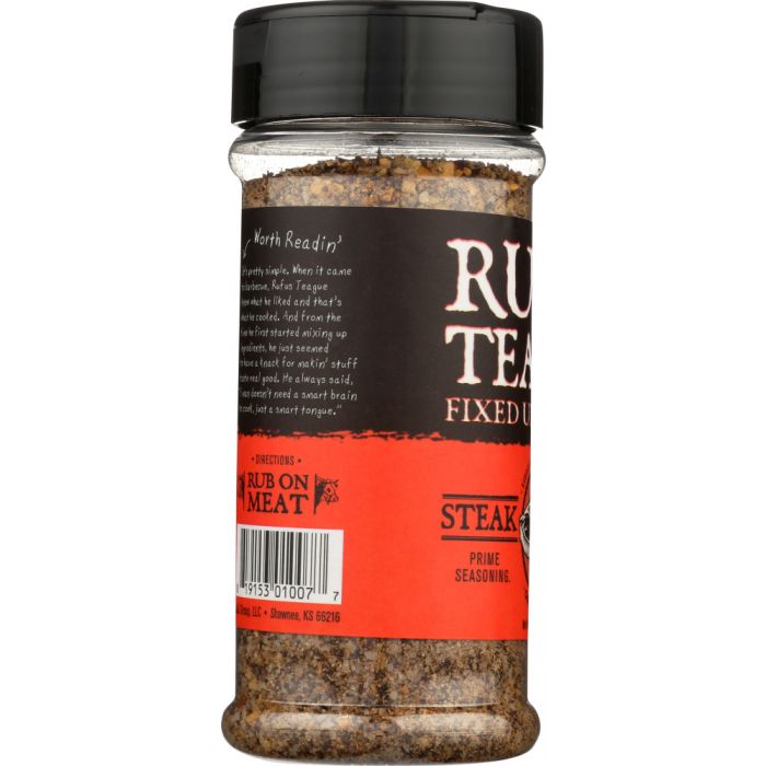 RUFUS TEAGUE: Steak Rub, 6.2 oz