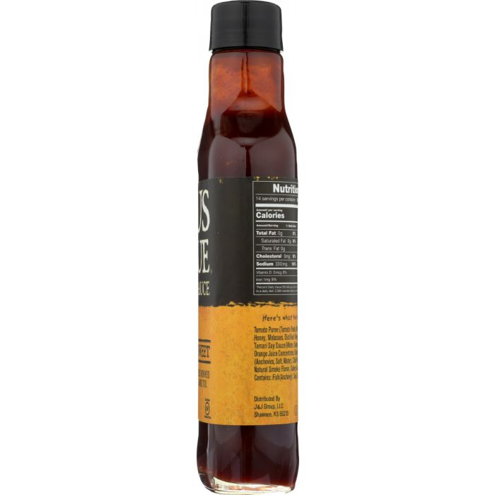 RUFUS TEAGUE: Honey Sweet Barbecue Sauce, 16 oz