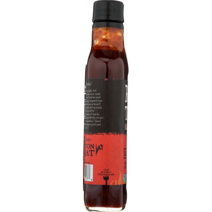 RUFUS TEAGUE: BBQ Sauce Blazin Hot, 16 oz