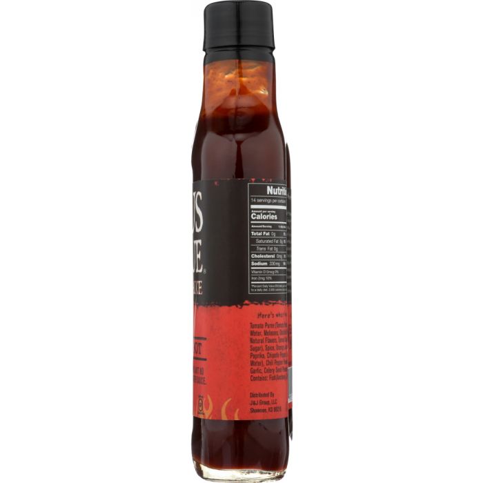 RUFUS TEAGUE: BBQ Sauce Blazin Hot, 16 oz