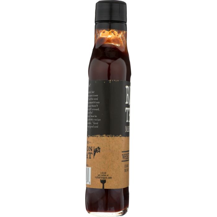 RUFUS TEAGUE: Whiskey Maple Bbq Sauce, 16 oz