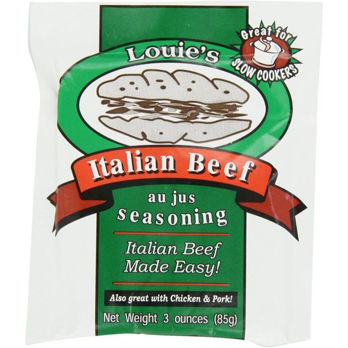 LOUIES: Ssnng Ital Beef, 3 oz