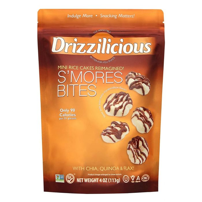 DRIZZILICIOUS: Rice Crisp Mini Smores, 4 oz