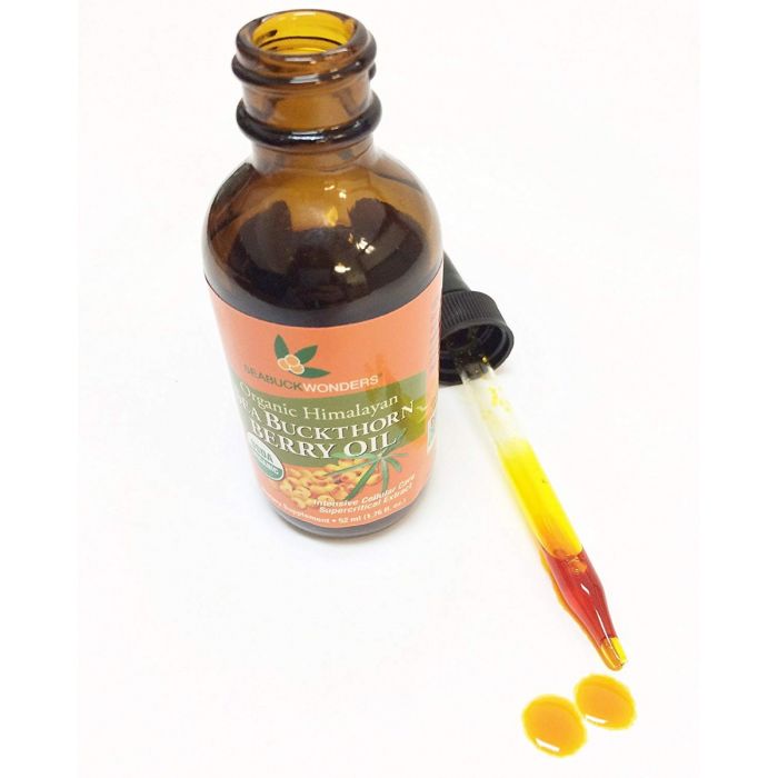 SEABUCKWONDERS: Organic Sea Buckthorn Berry Oil Dropper, 1.76 oz