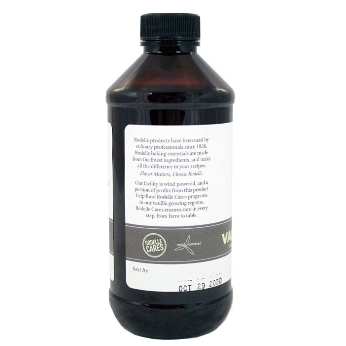 RODELLE: Pure Vanilla Extract, 8 oz