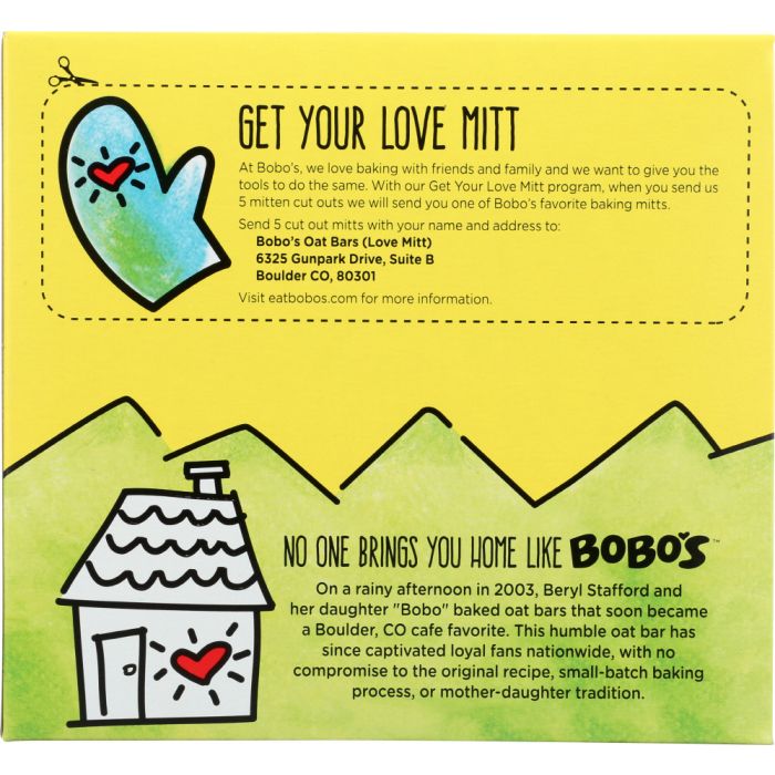 BOBOS OAT BARS: Bites Lemon Poppyseed, 6.5 oz