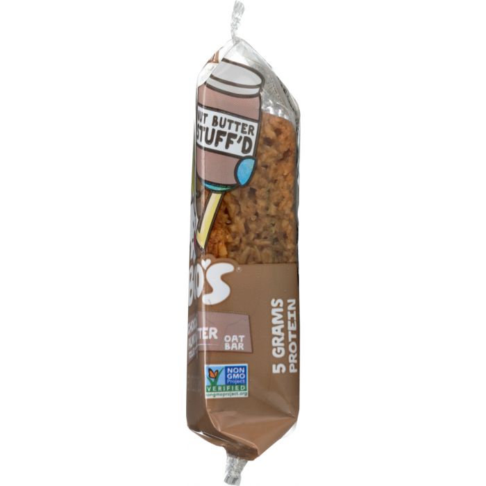 BOBOS OAT BARS: Bars Stuff'd Chocolate Almond Butter Filled, 2.5 oz