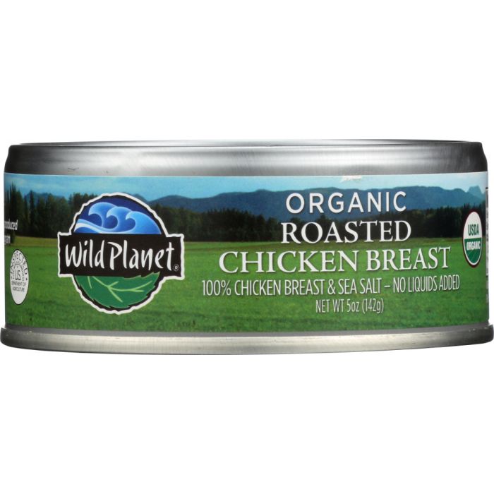 WILD PLANET: Organic Roasted Chicken, 5 oz