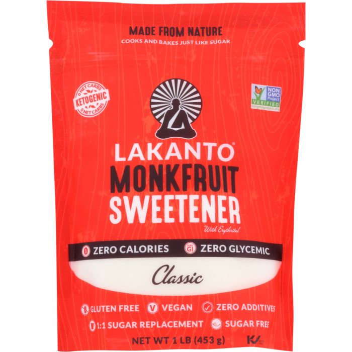 LAKANTO: Sweetener Classic Sugar Free, 16 oz